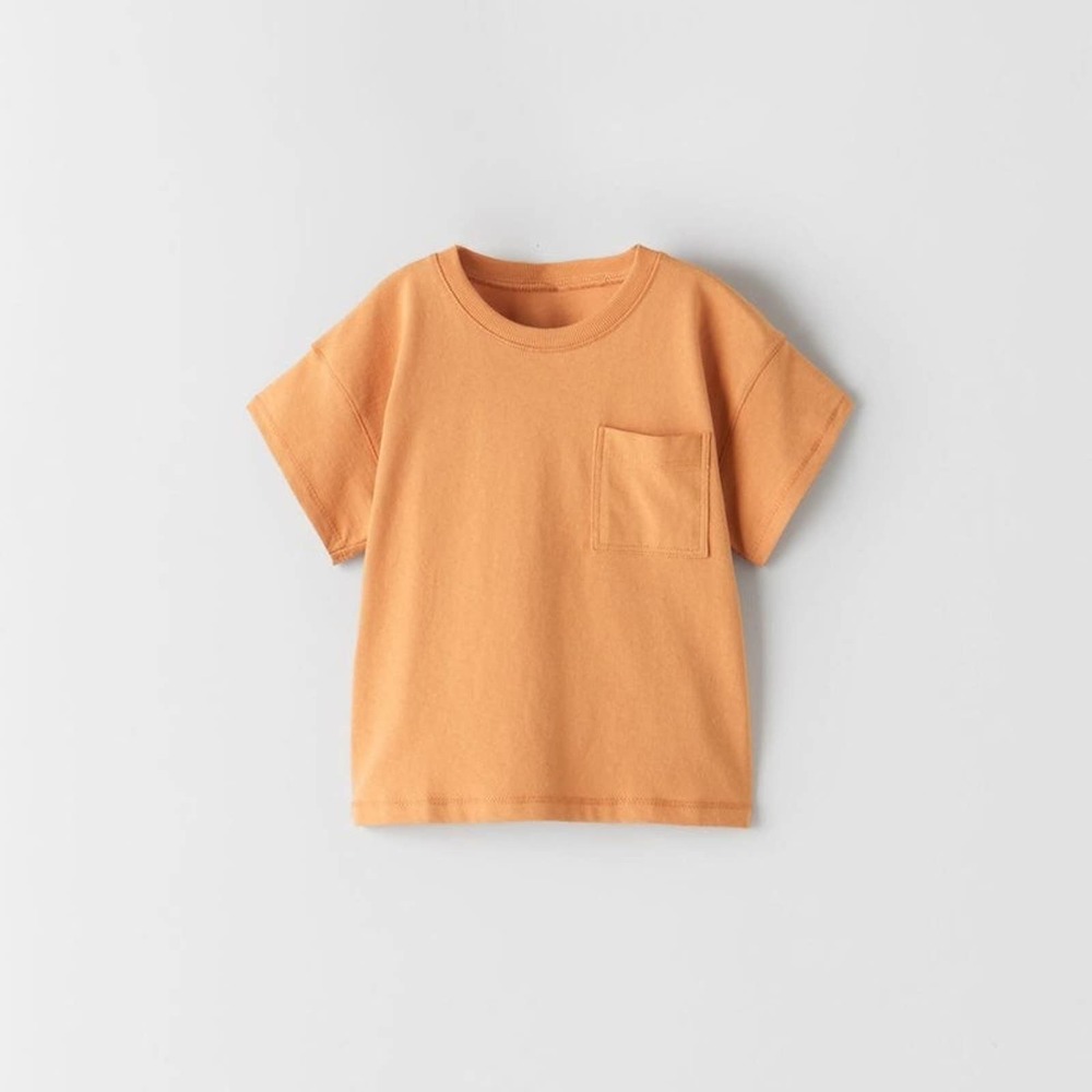 Zara 12/18M Short Sleeve Pocket T-Shirt